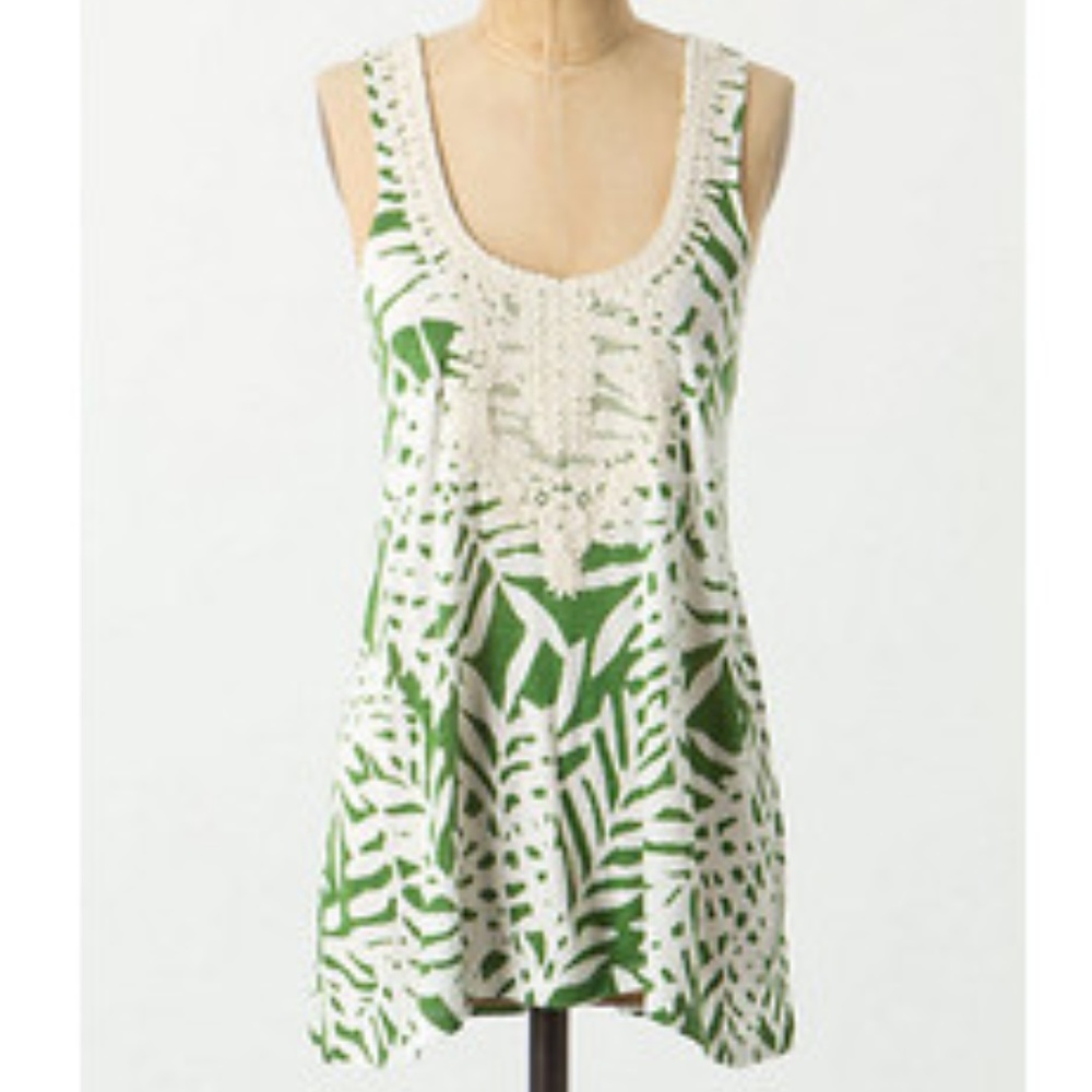 Anthropologie Laced Lineage Top Vanessa Virginia